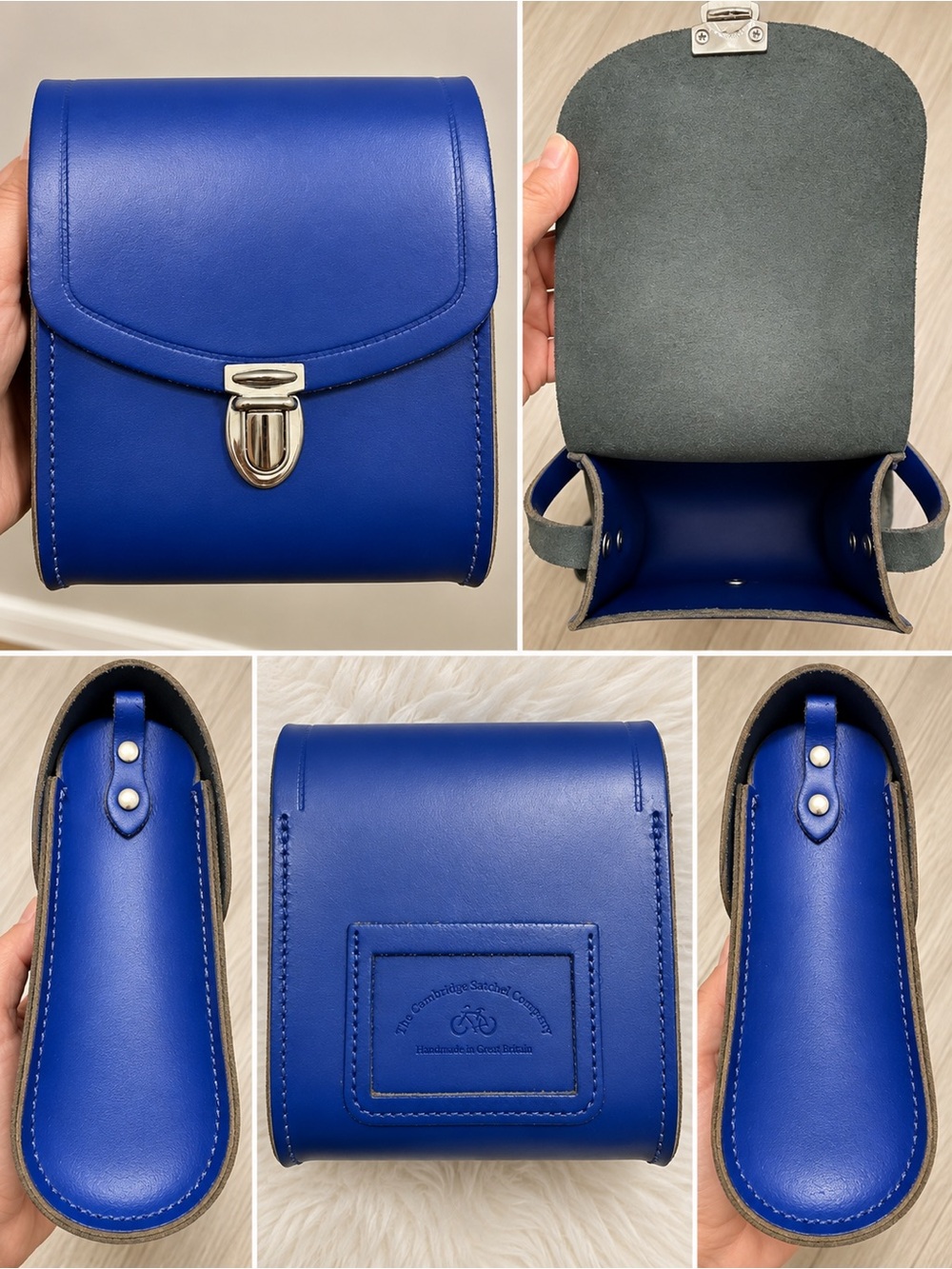 The Cambridge Satchel Company Leather Exterior
Satchel crossbody bag